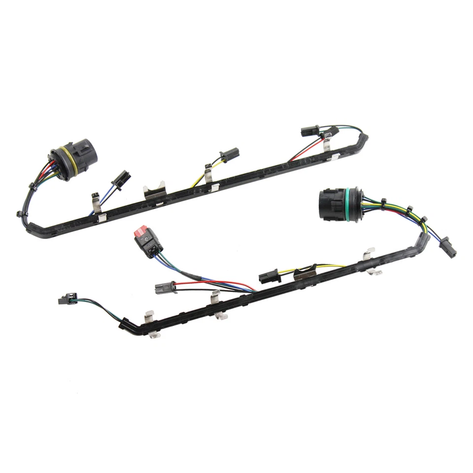 Kit de arnés de cableado de inyector de combustible izquierdo derecho para Ford Powerstroke 2008-2010 6,4 L Foto 1 de 4