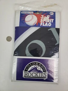 Bandiera Emerson USA 3x5 Colorado Rockies MLB merce originale - Foto 1 di 4