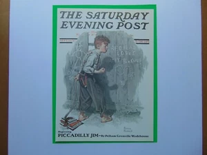 Saturday Evening Post September 16,1916  (REPRINT) Norman Rockwell (COVER ONLY)  - Picture 1 of 1