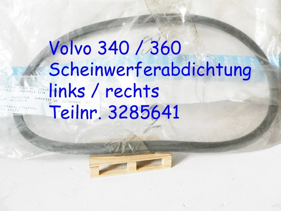 VOLVO 3285641 Scheinwerfer/Head Lichts Dichtung /Gasket fits/Passt L/R , 340/360 - Bild 1 von 1