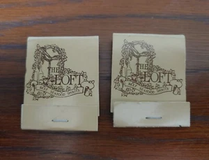The Loft Restaurant Matchbook Franklin Ohio Matches VTG 1 Unused - Picture 1 of 6