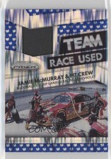 2016 Panini Prizm NASCAR Race-Used Tire Team Set Blue Flag /75 Jamie McMurray