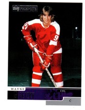Wayne Gretzky CHL 1998-99 Upper Deck PROSPECTS #1 Oilers Blues Kings Rangers