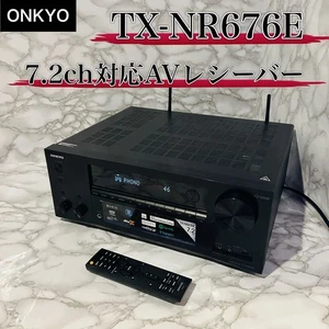 ONKYO TX-NR676E Ricevitore AV di rete 7,2 canali Dolby funzionante testato OM... - Foto 1 di 8
