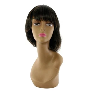 Unique's 100% Human Hair Full Wig / Style "T" - Picture 1 of 14