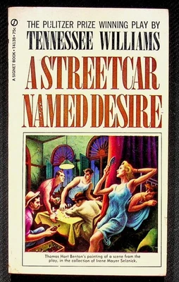 A Streetcar Named Desire Tennessee Williams 1947 24th Printing Signet - Image 1 of 4