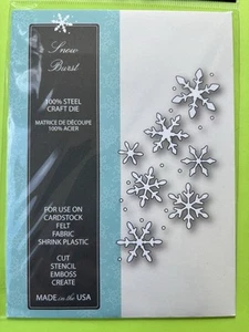 Memory Box Die 99175 Snow Burst - Picture 1 of 1
