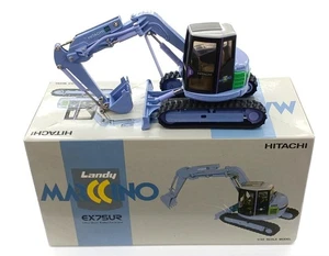 HITACHI scala 1:35 / pressofuso Hitachi Construction Machinery EX75UR - Foto 1 di 6