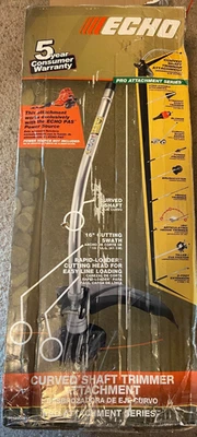 Echo 16 in Curved Shaft Trimmer PRO Attachment W/ Rapid Loader Head 99944200615 - Image 1 of 4