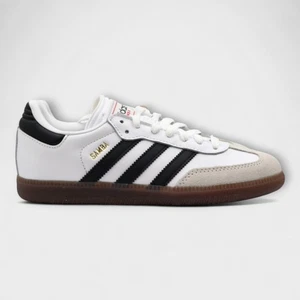 Zapatilla deportiva de interior Adidas Samba, talla 4 unisex de EE. UU. Big Kid - Imagen 1 de 7