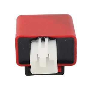 Blinker LED Blinker Blinker Universal Motorrad Relais Rot Wasserdicht 12V - Picture 1 of 10