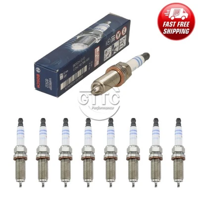 Juego de 8 bujías originales BOSCH EVO para Jaguar/Land Rover V8 Foto 1 de 4