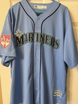 Camiseta deportiva de entrenamiento de primavera Mariners Ichiro Suzuki Auto 2019 Foto 1 de 4