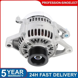 Alternator for Jeep Cherokee 1991-1998 Grand Cherokee 1993-1998 Wrangler 90A CW - Picture 1 of 13