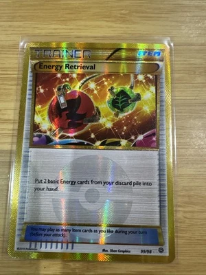 Energy Retrieval 99/98 XY Orígenes Antiguos Secreto Raro Entrenador (Nuevo) - Juego de cartas coleccionables Pokémon Foto 1 de 2