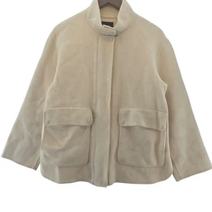 Theory Kaschmir Wollmischung Jacke Damen Small Boxy Double Face Konstruktion - Bild 1 von 11