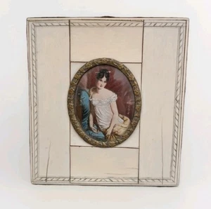 Antique Signed French Portrait Miniature Madame Recamier After François Gérard - Picture 1 of 15
