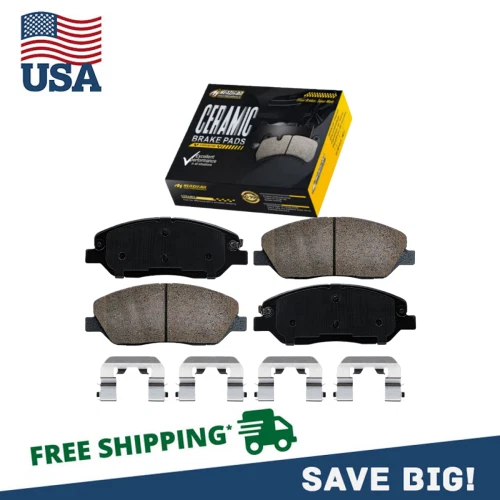 Pastillas de freno delanteras de cerámica para Hyundai Entourage Santa Fe XL Kia Sedona 2007-2009 Foto 1 de 4