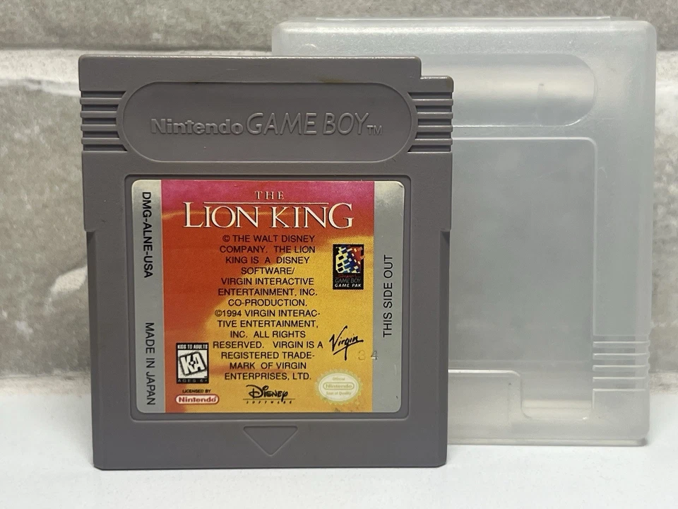 The Lion King - Nintendo Game Boy - Tested - Image 1 of 2