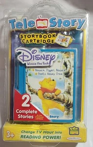 TELE STORY STORYBOOK CARTRIDGE HANDHELD GAME DISNEY "WINNIE THE POOH" 2 STORIES - Picture 1 of 5