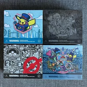 Pokemon Center Exclusive World Championships 2022 London Dice Complete Set All 4 - Picture 1 of 2