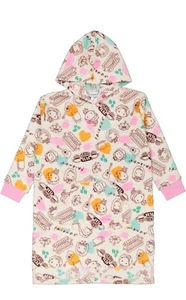 WARNER BROS Girls' Friends Pull Over Hooded Dorm Sleepwear Night Gown - Picture 1 of 9