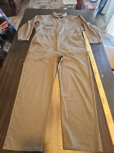 Big Mac Vintage Authentic Workwear Coveralls Green JC Penney USA Made Size 46L - Picture 1 of 12