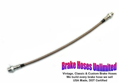 REAR STAINLESS BRAKE HOSE Dodge Coronet 1957 1958 1959 - Image 1 of 2
