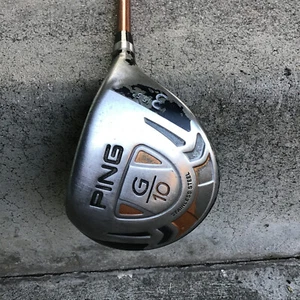 PING G10 Fairway Wood 3 Wood 15.5° Graphite TFC 129 Regular Flex Shaft 44" - Picture 1 of 12