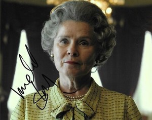 Imelda Staunton autograph - signed The Crown photo