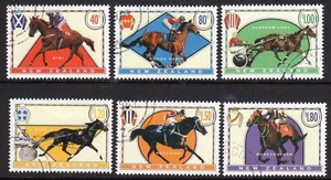 New Zealand 1996 Racehorses set very fine used - Picture 1 of 1