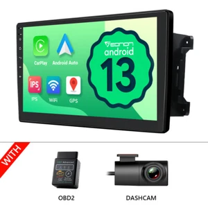 DVR+OBD+For Dodge Ram 1500 2500 3500 Car Radio Android 13 CarPlay Stereo GPS Nav - Picture 1 of 18
