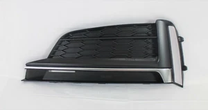  replacement 2018-19 S5 A5 front bumper cover lower LH  side grille insert trim  - Picture 1 of 8