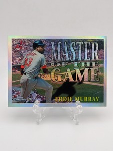 💥 Eddie Murray 1996 Topps Chrome Master of the Game SP Refractor #MG3 HOF
