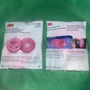 3M 2091 Filtro antiparticolato P100 (4 filtri) 07000 Dimensioni Standard - Foto 1 di 12