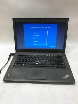 Lenovo ThinkPad T440 14" Intel Core i5 4GB RAM 500GB HDD WIN 10 Missing Key - DW - Image 1 of 4
