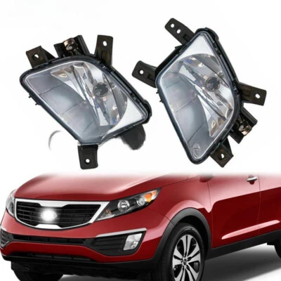 Faro antiniebla delantero izquierdo y derecho para Kia Sportage SUV 2011-2013 Foto 1 de 4