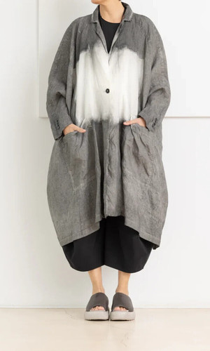 OFF WHITE THE S S 2025 FUNKY RUNDHOLZ ASTEROIDE LINO CAPPOTTO OVERSIZE OSFA