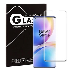 3D Curved Tempered Glass OnePlus 13,12,10 Pro,7T Pro5G Fingerprint Sensor Unlock - Picture 1 of 18