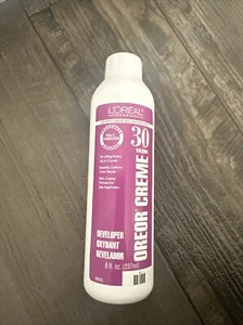 Loreal Oreor Creme Developer 8 oz 30 volume - Picture 1 of 2
