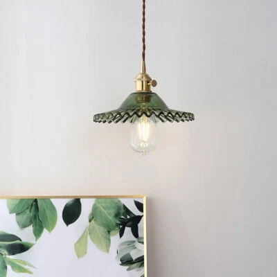 Glass pendant Lighting Bedroom Pendant Light Kitchen Lamp Modern Ceiling Lights - Image 1 of 4