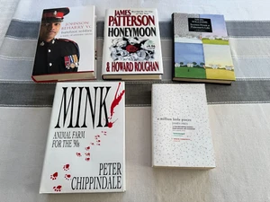 Job lot 5x hardback (mostly) books/novels Adult. great condition - Picture 1 of 6