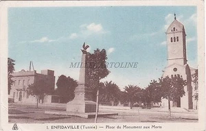 TUNESIEN - Enfidaville - Place du Monument aux Morts - Bild 1 von 2