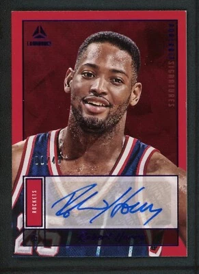 2022-23 ROBERT HORRY 01/49 AUTO PANINI CHRONICLES LUMINANCE AUTOGRAPHS - Image 1 of 2