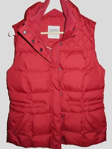 🌺ESPRIT🌺 Daunenweste rot super warm toller Schnitt Gr. 40 ungetragen🌺 - Bild 1 von 3