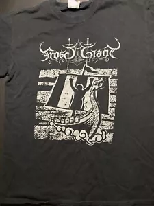 Camiseta mediana negra para hombre, gigante de escarcha - Imagen 1 de 1