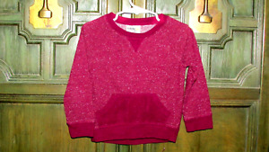 girls GENUINE KIDS - OSHKOSH long sleeve sweater font hand-warmer 2T (baby 47)