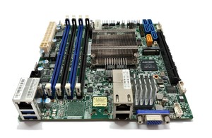 Supermicro X10SDV-4C-TLN2F Xeon D-1520 PCIe x16 10Gbe m.2 IPMI ITX DDR4 Server