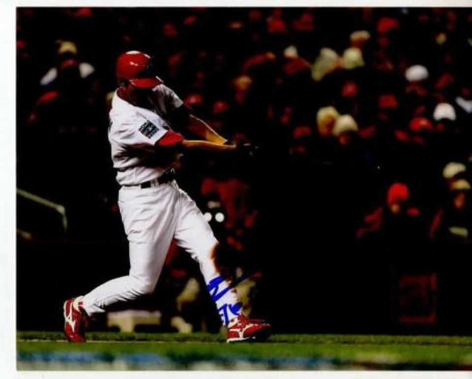 SO TAGUCHI ST. LOUIS CARDINALS SIGNED AUTOGRAPHED 8x10 PHOTO W/COA - Image 1 of 1