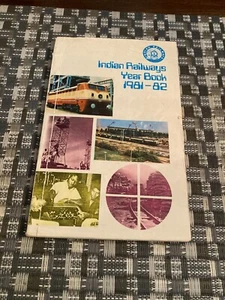Libro del año de los ferrocarriles indios 1981-82 con mapa - Imagen 1 de 18